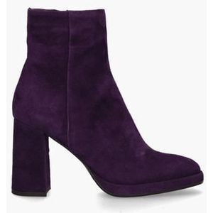 9145 Paars Dames Enkelboots