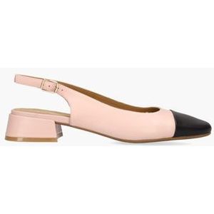 Wendelien Roze/Zwart Dames Slingbackloafers