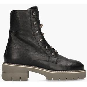 6381 Zwart Dames Enkelboots