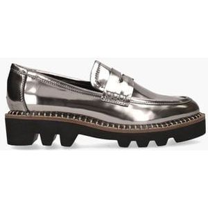 Pearl Zilver Damesloafers