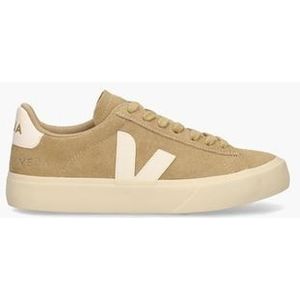 Campo Suede Bruin/Wit Damessneakers