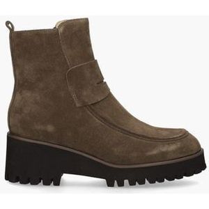 W23-PR19 Donkerbruin Damesboots