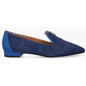 19I020 Blauw Damesloafers