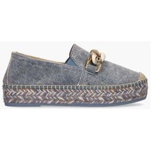 2041 Jeansblauw Damesloafers