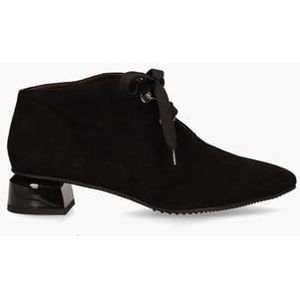 38312 Zwart Dames Veterboots