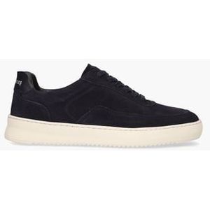 Mondo Suede Organic Donkerblauw Herensneakers