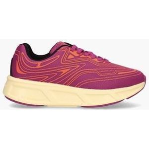 Run #01 Roze/Oranje Damessneakers
