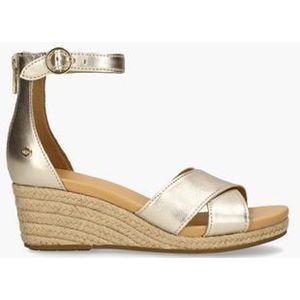 Eugenia Sandal Pale Gold Metallic Damessandalen