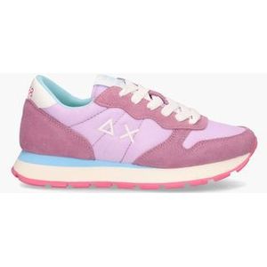 Ally Solid Nylon Lila Damessneakers