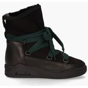 Moon ZV Zwart Dames Veterboots