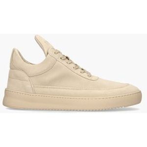 Low Top Suede Beige Herensneakers