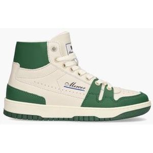 The Brooklyn High Off-White/Groen Damessneakers