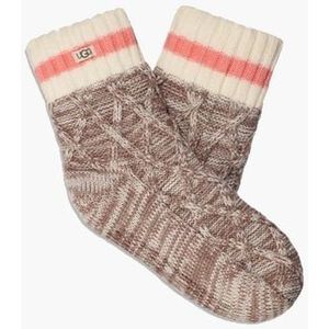 Deedee Fleece Lined Quarter Socks Bruin Damessokken