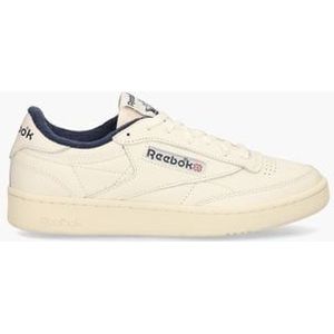 Club C85 Vintage Off-White/Donkerblauw Herensneakers