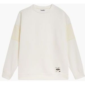 L. Sweatshirt Crew Urbanity Off-White Damessweater