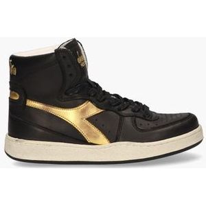 Mi Basket New Moon Used Zwart/Goud Damessneakers