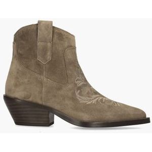 5252 Taupe Dames Enkelboots