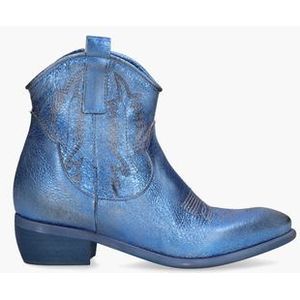 Tex Blauw Dames Enkelboots