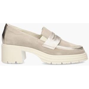 5697 Taupe Damesloafers