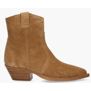 5012-11-01 Cognac Dames Enkelboots