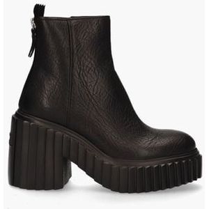 Tiggy Zwart Dames Enkelboots