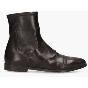 9016 Donkerbruin Dames Enkelboots