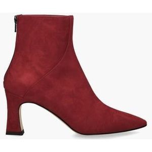 12145 Rood Dames Enkelboots