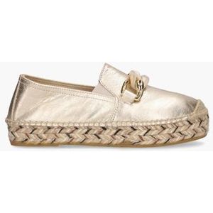 2041 Goud/Beige Damesloafers