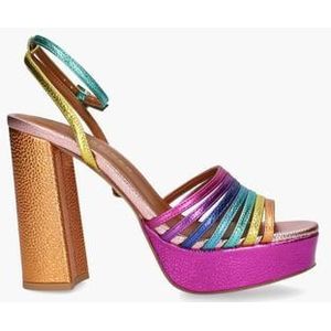 Pierra Platform Sandal Heel Multicolor Damessandalen