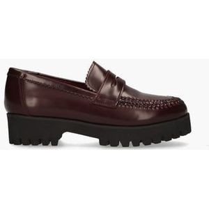 PR13 Bordeauxrood Damesloafers