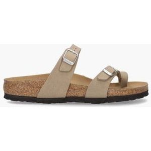 Mayari Vegan Taupe Damesslippers