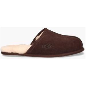 Scuff Slipper Donkerbruin Herenpantoffels