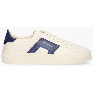 21779 Wit/Blauw Herensneakers