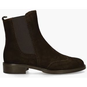 12270 Donkerbruin Dames Chelseaboots