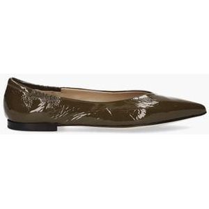 Ingrid Legergroen Damesloafers