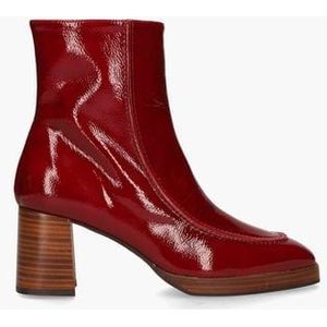 32506 Rood Dames Enkelboots