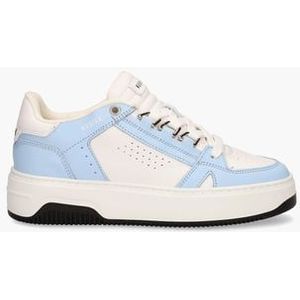 Basket Buxton Lichtblauw/Wit Damessneakers