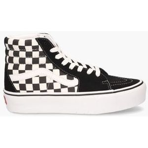 Checkerboard Sk8-Hi Platform 2.0 Zwart/Wit Damessneakers