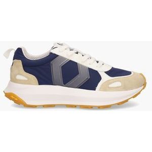 Cross Donkerblauw/Beige Herensneakers