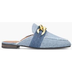 Tianna Jeansblauw Damesloafers