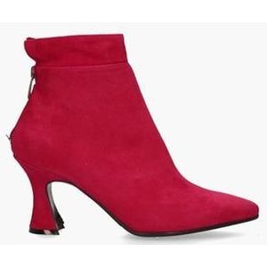 9928 Rood Dames Enkelboots