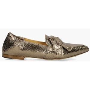 Lola Rayne Goud Damesloafers