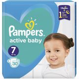 Pampers Active Baby Dry Maat 7 – 30 Luiers