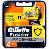 Gillette Fusion Proshield Yellow - 4 Stuks