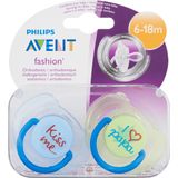 Philips Avent Fopspeen 6-18 Maanden 2 Stuks