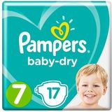 Pampers Baby Dry Maat 7 - 17 Luiers