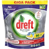 Dreft Vaatwastabs All in One Platinum Citroen 90 Stuks
