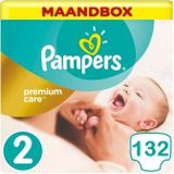 Pampers Premium Care Maat 2 - 132 Luiers Maandbox