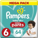 Pampers Baby Dry Pants Maat 6 - 64 Luierbroekjes