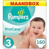 Pampers Procare Maat 3 – 160 Luiers Maandbox